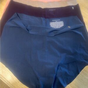 Victoria's Secret Set of 4 XXL NWOT-pink beige plum blue